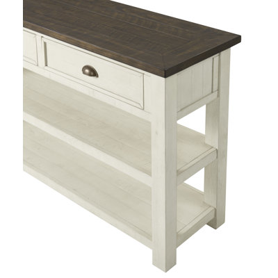 Lark Manor Holliman 50'' Solid Wood Console Table & Reviews | Wayfair